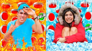 100 BOTONES MISTERIOSOS CALIENTE VS. FRIO !!