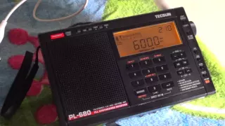 Radio Habana Cuba 6000 Khz Shortwave Grundig G5 VS Tecsun PL680