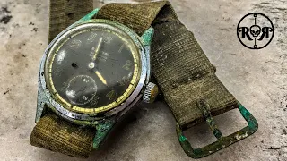 Restoration of a rare vintage ww2 military watch - nickel and chrome plating - Sanford AS1123