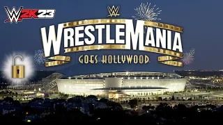 WWE 2K23 - HOW TO GET WRESTLEMANIA 39 ARENA/STAGE !!!!!