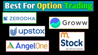 Best Broker For Option Trading !! Best for Begginer