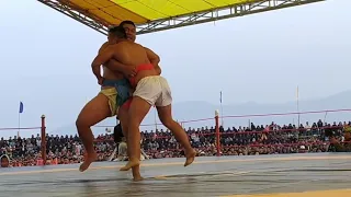 QF: Giant slayer Vekutho Soho Vs Vechita Khesoh (120kg)/  Chakhesang Wrestling Meet 2020