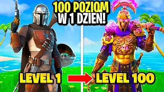 Jak wbić 100 POZIOM KARNETU w JEDEN DZIEŃ! SZYBKIE SPOSOBY NA LEVEL Fortnite SEZON 5