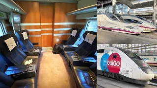 Madrid - Alicante with Talgo 350 High-Speed Train in First Class