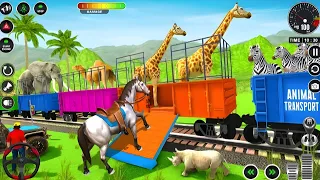 Wild Animals and Farm Animals Transport Truck Game - Truck Driving Simulator - Android Gameplay
