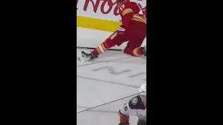 Milan Lucic BLOWS A TIRE #shorts