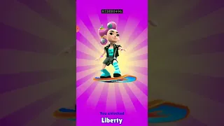 Get LIBERTY FREE IN SUBWAY SURFERS #SHORTS #GAMES OFFLINE GAMES |ANDROID GAMEPLAY | RIDER0496