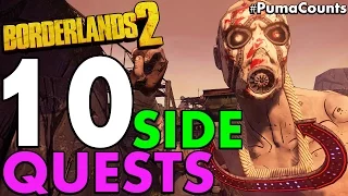 Top 10 Best Side Quests and Side Missions in Borderlands 2 #PumaCounts