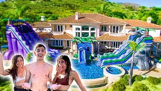We Built THE WORLD'S BIGGEST WATERPARK in my BACKYARD!!