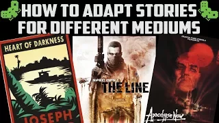 How to adapt stories for different mediums [Books, Movies, Video Games]