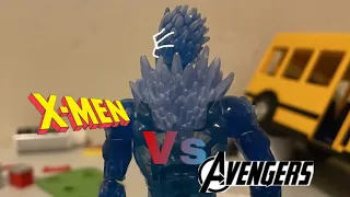 X men vs avengers stop motion