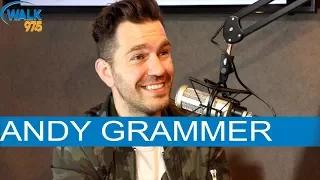 Andy Grammer talks with WALK 97.5's Christina Kay at The Studio