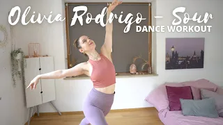 Olivia Rodrigo - Sour DANCE WORKOUT (Full Body Ballet/Dancer Workout) - at home ballet workout