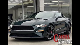 2019 Ford Mustang Bullitt V8 Rare Must See For Sale Exterior Interior Tour At Carmel-Motors Indy
