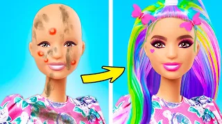 ¡WOW! Barbie es IRRECONOCIBLE. CAMBIO DE LOOK EXTREMO por 3SIS ESPAÑOL