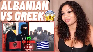 ALBANIAN DRILL RAP VS GREEK DRILL RAP (REACTION)! 🇬🇷🇦🇱