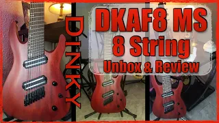 Jackson X SERIES DINKY ARCH TOP DKAF8 MS  Unbox & Review