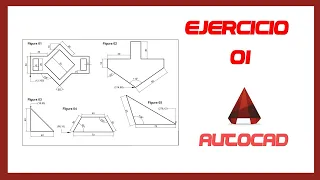 Guía de Ejercicios con AutoCAD - Ejercicio 01