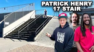 Skating the Patrick Henry 17!? Ft. Ryan Smith, Shuriken Shannon, & James Hardy - Spot History Ep. 14
