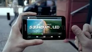 Samsung GALAXY Note Official TV Commercial