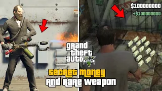 GTA 5 -  All Secret Money And Rare Weapon Locations (Railgun, Minigun & more)