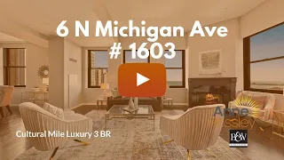 6 N Michigan 1803 - Cultural Mile Luxury 3 Bedroom Condo