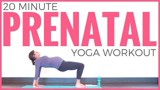 Prenatal Yoga Workout for ALL Trimesters | Sarah Beth Yoga