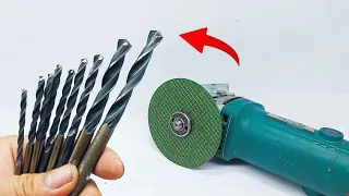 How to sharpen a drill in 30 seconds!  The manufacturer doesn't want you to know this!