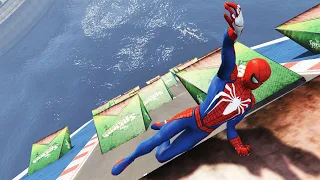 GTA 5 Random And Funny Fails #52 - (Spiderman - Epic Water fails)