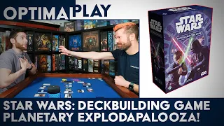 Star Wars: The Deckbuilding Game Playthrough and First Impressions | Optimal Play