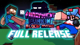 Friday Night Funkin': Blocky Myths Vs Herobrine Full Showcase