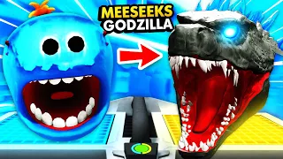 Turning MEESEEKS Into GIANT GODZILLA (Rick and Morty VR Funny Gameplay)