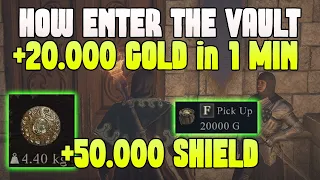 Dragon's Dogma 2 Gold Farm (20.000+ in 1 Min) Money Farm, Gold Farming Vernworth Castle Vault Shield