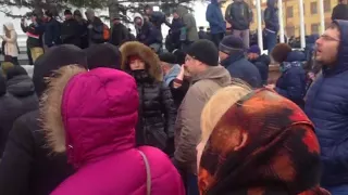 Кемерово, митинг на площади Советов 3