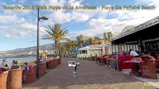 Tenerife 2016 Playa de la Américas   Playa De Fañabé Beach
