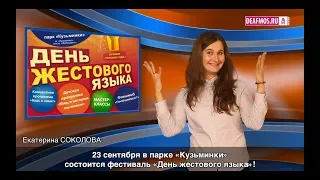 АНОНС: День жестового языка 2017