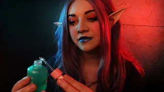 ASMR Alien Girl Makes You Her Human Spy 👽🔎 (Ear Cleaning, Face Sculpting, Personal Attention, etc)
