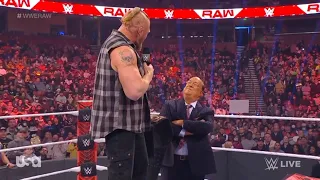 Brock Lesnar reunites with Paul Heyman as new Champion [03/01/22] - Part 1