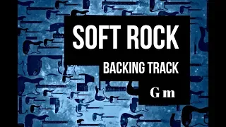 Soft rock guitar backing track in Gm / 140 bpm Jam track