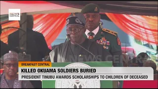 President Tinubu Grants Scholarships to Children of Deceased Soldiers