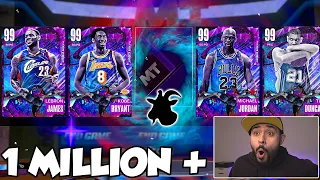 I Pulled a New Record Amount of ENDGAMES for Endgame Lebron James and Kobe Bryant! NBA 2K23 MyTeam