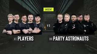 Players (Not Gambit ) vs Party Astronauts -2nd Map "Ancient"| ESL Pro League Season 15 | ESL_CSGO