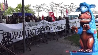 Protest gegen die AfD am 28. April 2017