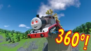 360º TOMICA Thomas and Friends: Timothy PLUNGES into a Ravine!