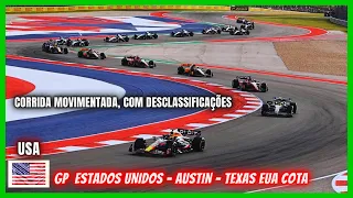 F1 23 CORRIDA COMPLETA GP ESTADOS UNIDOS EUA AUSTIN TEXAS COTA BAND BANDSPORT ANALISE FORMULA 1 2023