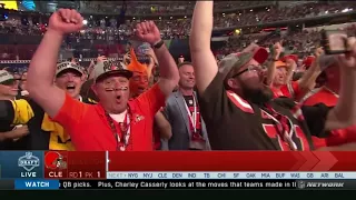 Browns Take Baker Mayfield #1 Overall in the 2018 NFL Draft!