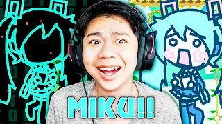 "MIKU" TRONG GEOMETRY DASH?!?!