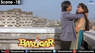 Shahrukh Khan Throws Shilpa Shetty to her Death (Baazigar)