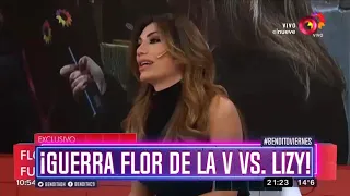 ¡Guerra entre Flor de la V y Lizy!