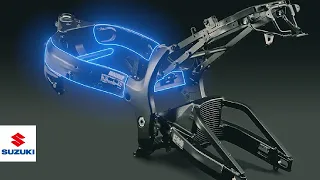 Hayabusa | official technical presentation video =Brilliant Chassis Design version= |  Suzuki